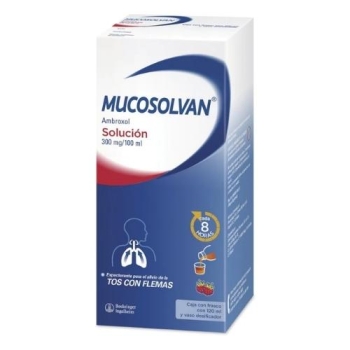 MUCOSOLVAN ADULTO (AMBROXOL) 300MG/100ML 120ML  *THIS PRODUCT IS ONLY AVAILABLE IN MEXICO