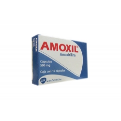 AMOXIL (AMOXICILINA) 500MG 12CAPULAS