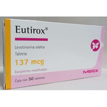 EUTIROX (LEVOTIROXINA SODICA) 137MCG 50 TAB