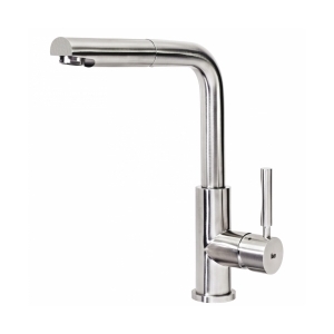 Llave Monomando Giratorio Extraíble Acero INOX para cocina INX 938 CODIGO 74.938.02.00