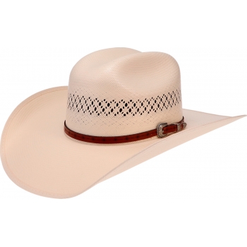 Sombrero 100x Blanco Randado Bufalo